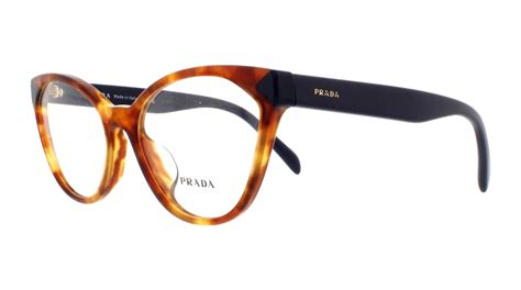 Prada PR02TVF Single Vision Prescription Eyeglasses